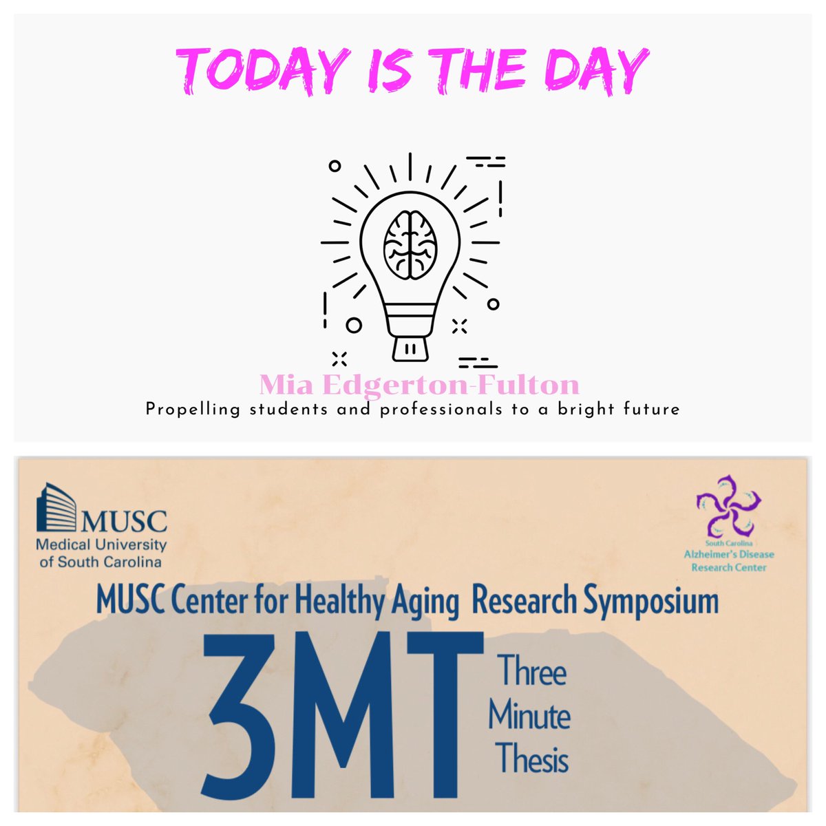 MSEFulton's tweet image. Presenting research to a non-specialist audience in 3 minutes is a challenge, but it is an incredible skill! I’m looking forward to sharing my knowledge and learning a new way to communicate science!

#sciencecommunication  #learningopportunity