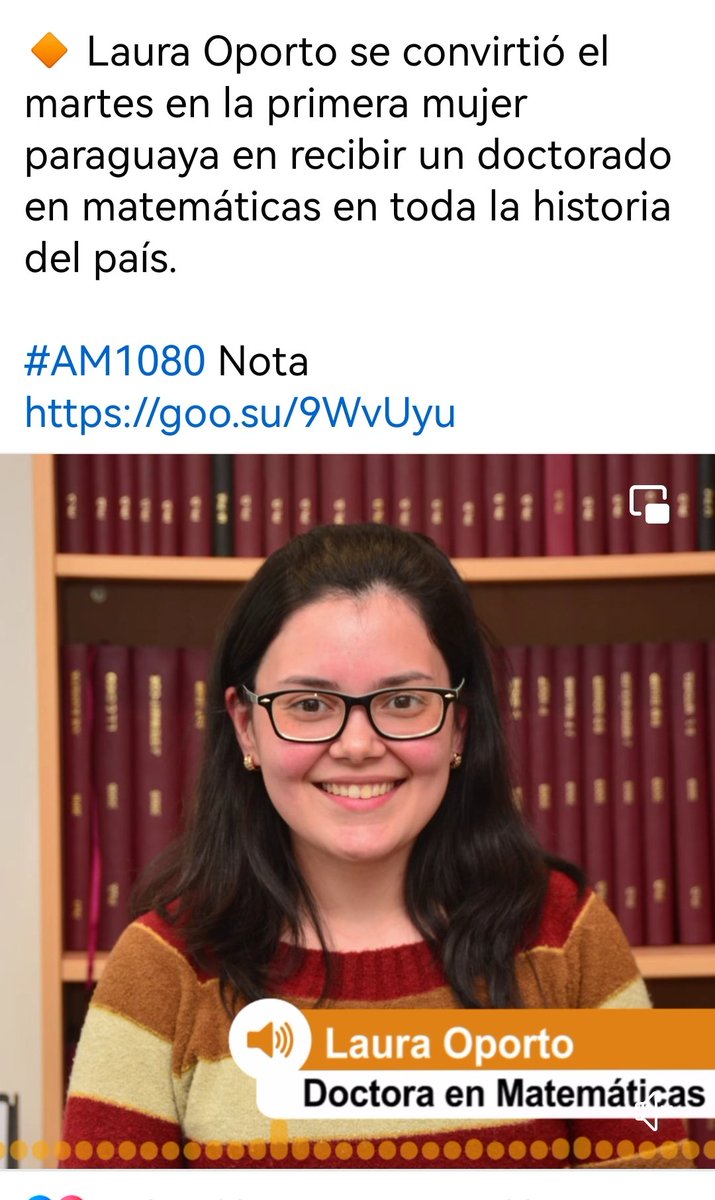 Esta nena no es mi hija pero estoy por llorar de la emoción y del orgullo que representa para el país.

Si era mi hija, Itaipu estaría funcionando con el agua de mi llanto ❤️
