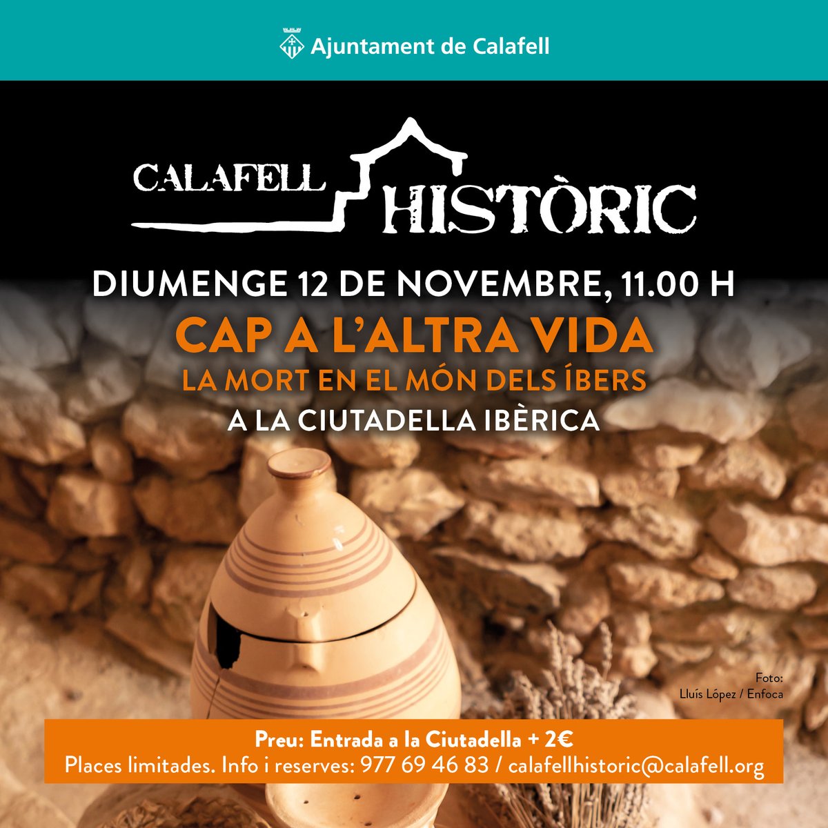 Aquestes són les PROPERES ACTIVITATS que organitzem des de #patrimonicalafell.

Podeu consultarles a l'agenda del web <a href="/VisitCalafell/">Visit Calafell</a> 
visit.calafell.cat/events/