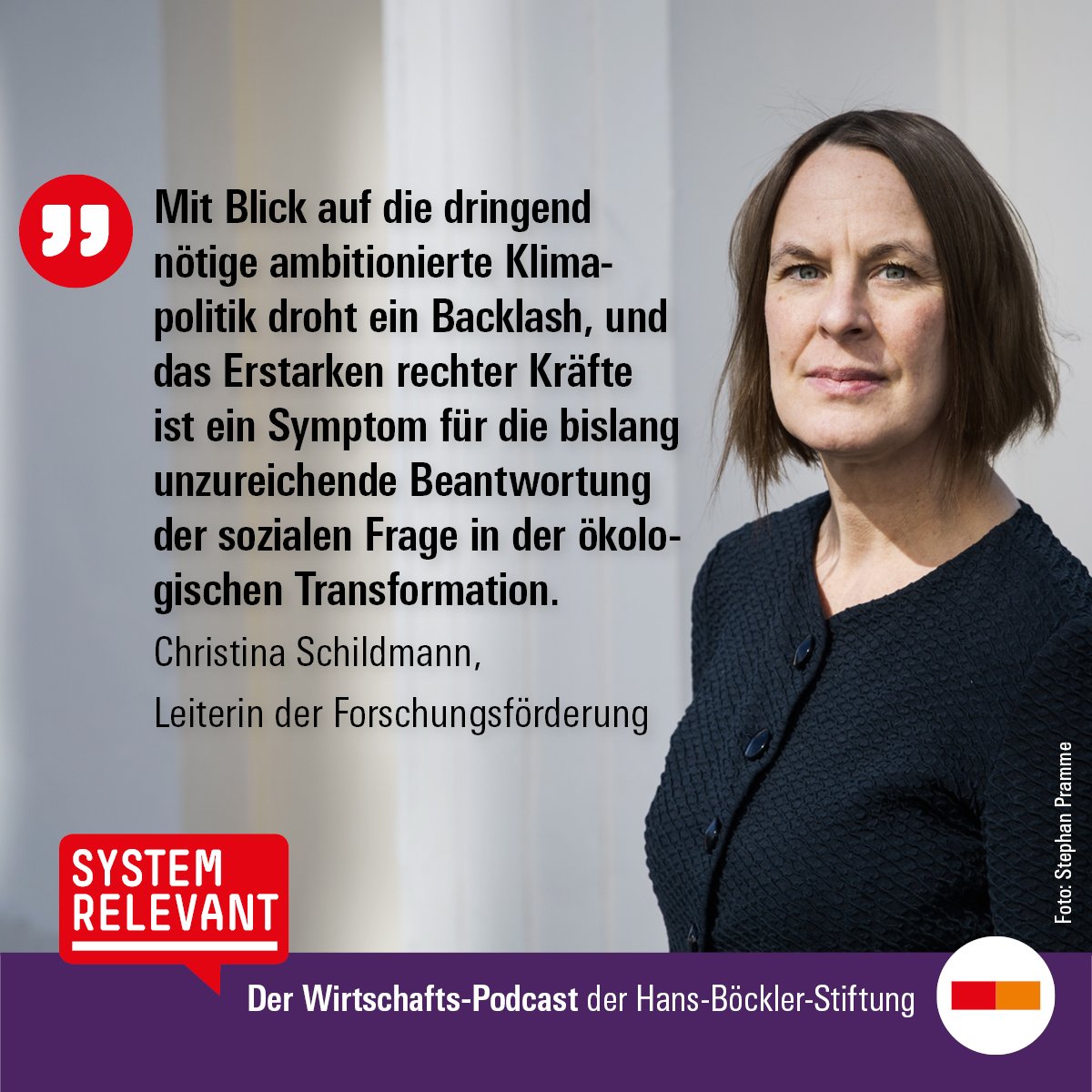 boeckler_de's tweet photo. 🎧 Neue Podcast-Folge #Systemrelevant: Die ökologische Frage spitzt sich zu - und Zustimmung zur #Klimapolitik nimmt ab. Wir sprechen über diesen kritischen Moment und welche Erkenntnisse unsere Konferenz #labora23 dazu bereithielt. 

👉 https://t.co/nhcV2viNPG https://t.co/m0EYylYWur