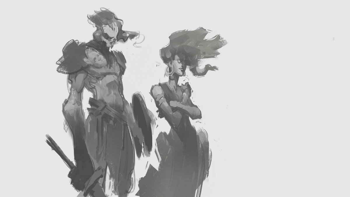 One of my latest sketches, showing Medusa and her defender. Trying to explore themes of abuse and protection from sexualized violence. 

Your insights and interpretations mean the world. Share your thoughts! 

#ArtDiscussion #Sketch #StandAgainstViolence #NFTCommunity #nftart