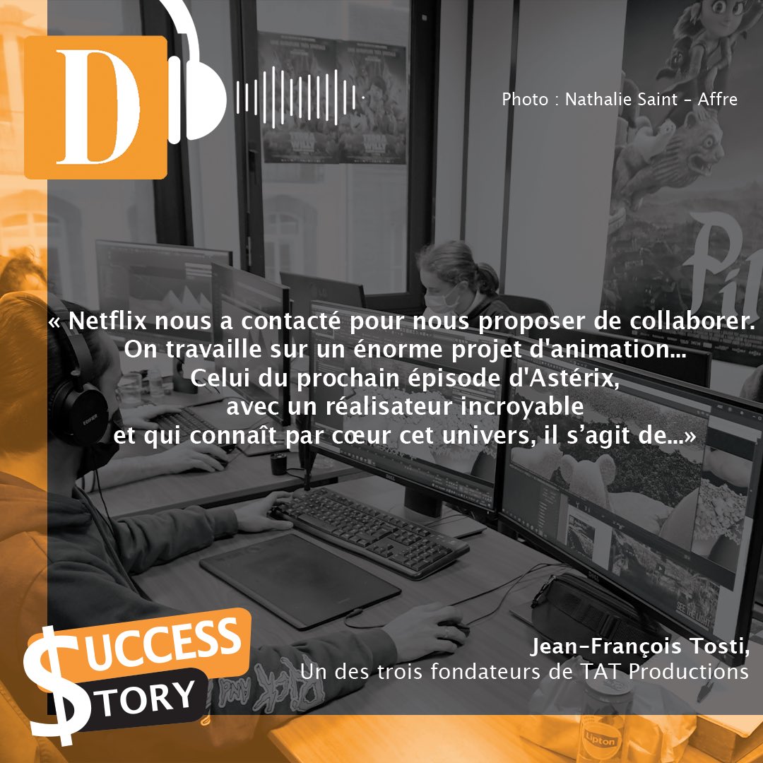 ladepechedumidi's tweet photo. ✨De Spike...aux As de La Jungle : L'incroyable histoire du studio d’animation 3D Toulousain @tatprodofficial
.
🎙️Le podcast, à découvrir ici : https://t.co/kn81yvzJ4b
#animation3d #animation #film #cinema #cinema3d #tatproductions https://t.co/YHmZ0GvrEy