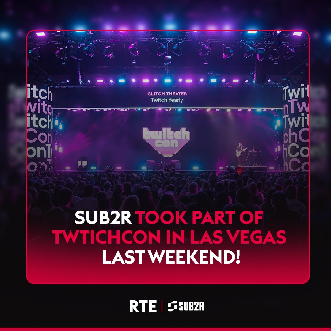 . @SUB2r rocked @TwitchCon in Vegas last weekend, lighting up the gaming world with creativity and excellence!