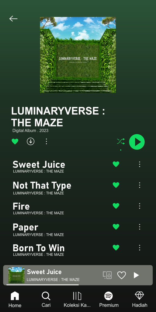 ㅤ

LUMINARY 2nd Digital Album
𝑳𝑼𝑴𝑰𝑵𝑨𝑹𝒀𝑽𝑬𝑹𝑺𝑬: 𝑻𝒉𝒆 𝑴𝒂𝒛𝒆

𝖯 𝖫 𝖠 𝖸 𝖫 𝖨 𝖲 𝖳

#LUMINARY #LUMINARYVERSE_The_Maze

ㅤ