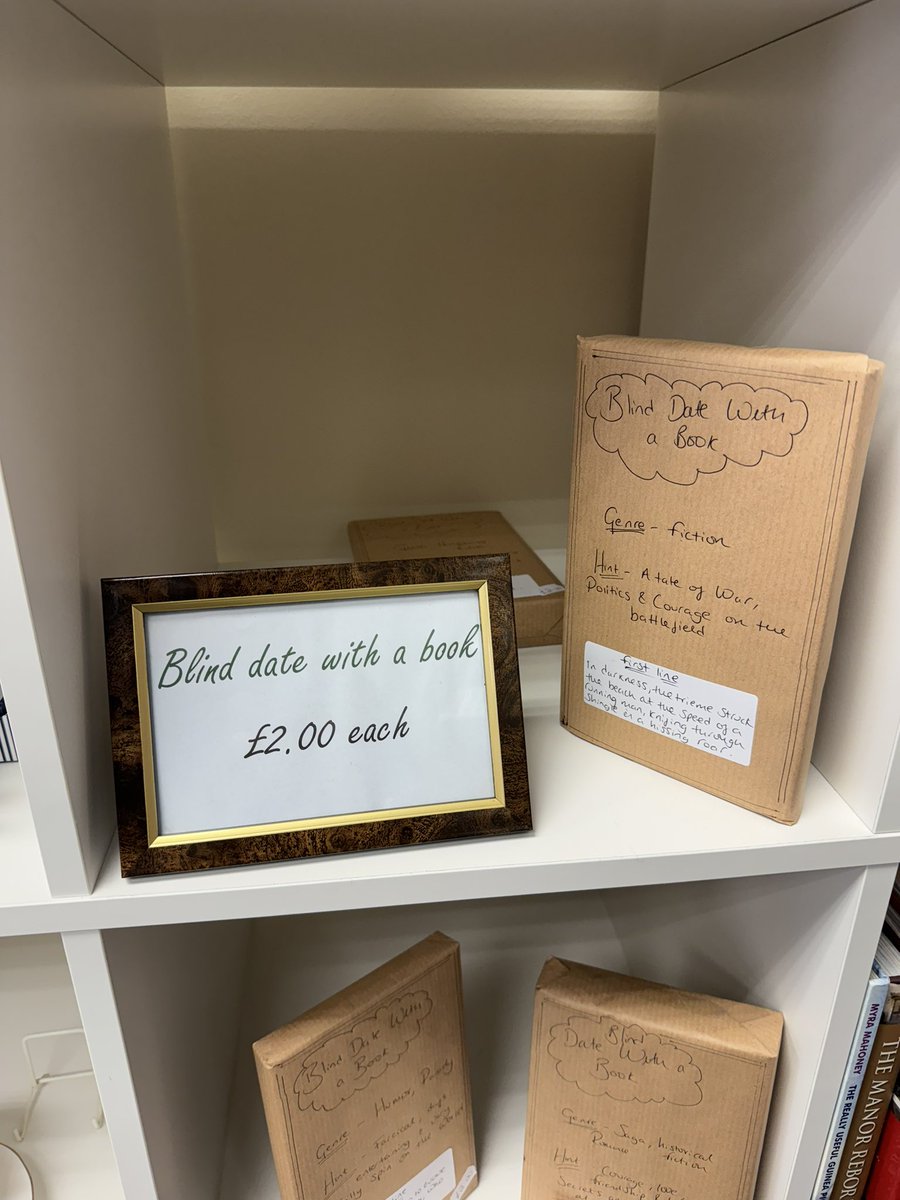 danielsjourney1's tweet image. What a fantastic idea this is.
#blinddatewithabook in my local dog rescue shop.

Do you judge a book by this cover? Well if we are honest we have all done it at some point in time.
This concept will not allow you to judge a book by its cover – Literally!

Blind date with a book