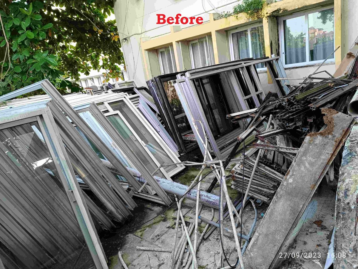 IncomeTaxOdisha's tweet photo. As part of #SpecialCampaign3 for Swacchata in Govt Offices, a cleanliness drive was organized at Aayakar Bhawan,Bhubaneswar Income Tax office. Old scraps were removed and cleaned. Now the space is utilized as a waiting place for the public
#SwachhBharat #GarbageFreeIndia #SHS2023 https://t.co/8Gndy66Pof