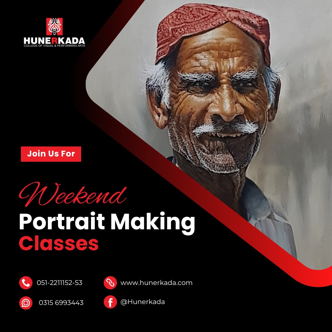 hunerkada's tweet photo. Exciting news, everyone! We are thrilled to announce our brand-new Portrait Making Classes, designed to ignite your passion for art. 🌟 Whether you're a beginner or an experienced artist, our expert instructors #PortraitMaking #ArtClasses #HunerkadaArt https://t.co/XrxT5ASRyn