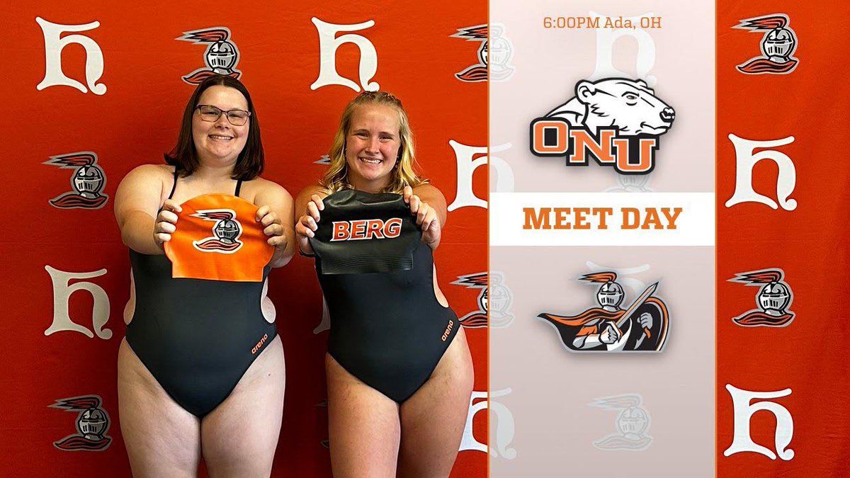 WAKE UP! It’s meet day! 

The Berg crew is back in action as we take on the Polar Bears of Ohio Northern. 

OH LETS GO! 

#goberg #rollheid