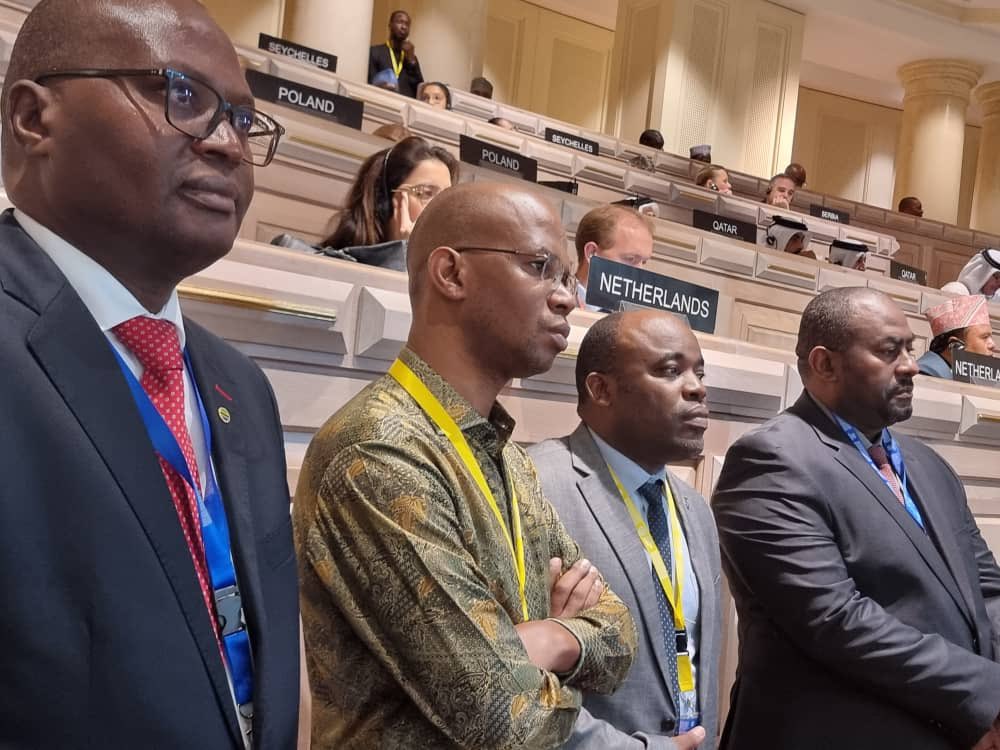 Few moments ago: proudly listening to our Speaker of Parliament, Honourable Dr. Tulia Ackson, delivering her acceptance speech after being elected President of Inter-Parliamentary Union. Candidate quality, efforts by campaign team and Tanzania’s diplomacy, led by H.E