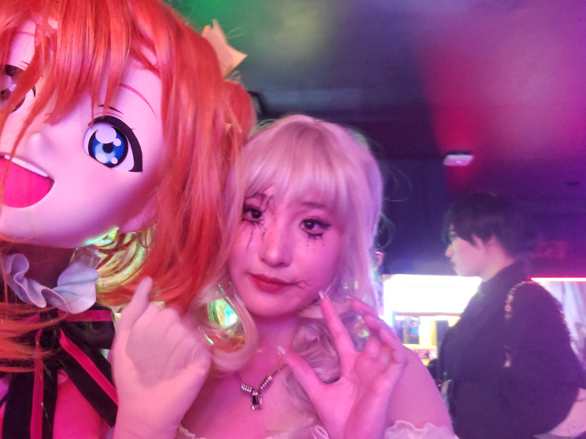 Blue_Box_XI's tweet photo. 去参加了万圣节的派对，芜湖#kigurumi# https://t.co/Upeyl5Qli4