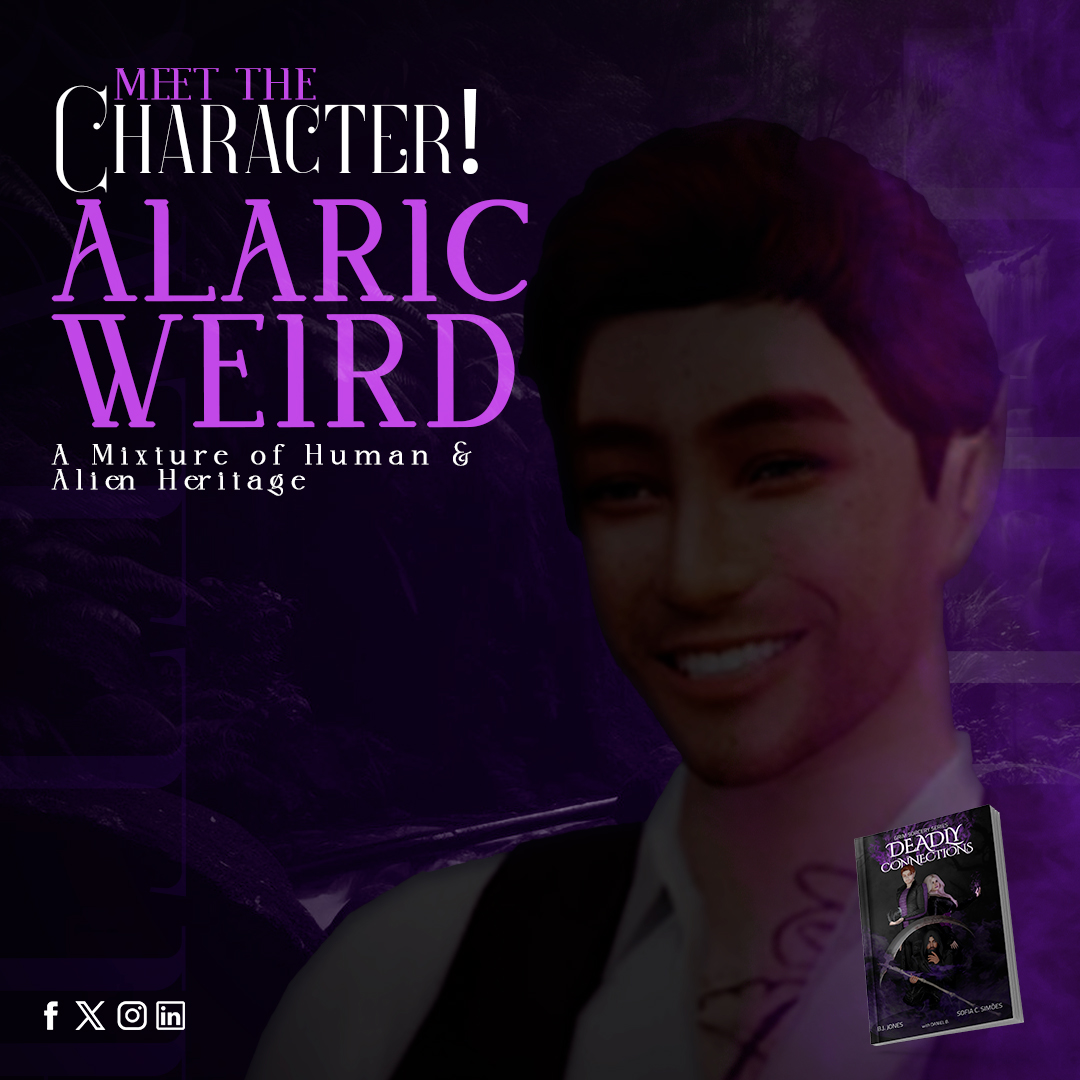 DeadlyConnects's tweet photo. Alaric Weird: A captivating blend of human and alien heritage with a capability to freeze time!
Order: https://t.co/NJJrHhZbYa
#deadlyconnections #magicmeetsmystery #epicadventure #darkenchantment #journeyintochaos #secretsrevealed #mysticalworld #thrillingread #exploretheunknown https://t.co/HGcQlksex8