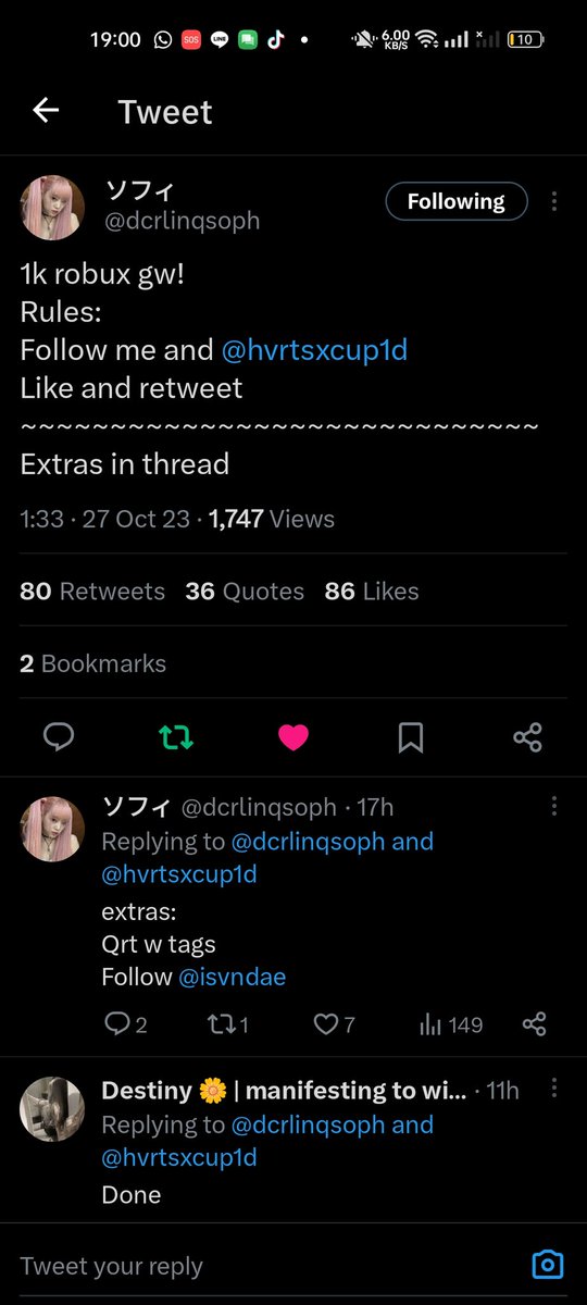 lluvjakee's tweet photo. @dcrlinqsoph @hvrtsxcup1d done! thanks for making this giveaway wml and gl guys! https://t.co/e05LY9rKZp