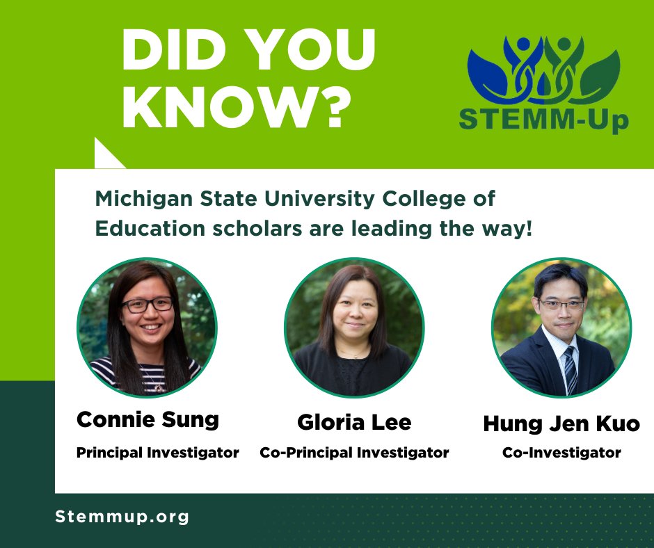 MSUCollegeofEd's tweet photo. Since launching in Oct. 2021, @stemmup has enrolled 100+ jobseekers and businesses in their program! By empowering individuals with disabilities from marginalized communities to secure careers in STEMM, impact across Michigan is immeasurable!

Learn more: https://t.co/L0EBLBifAg https://t.co/tn5MpjUMXM