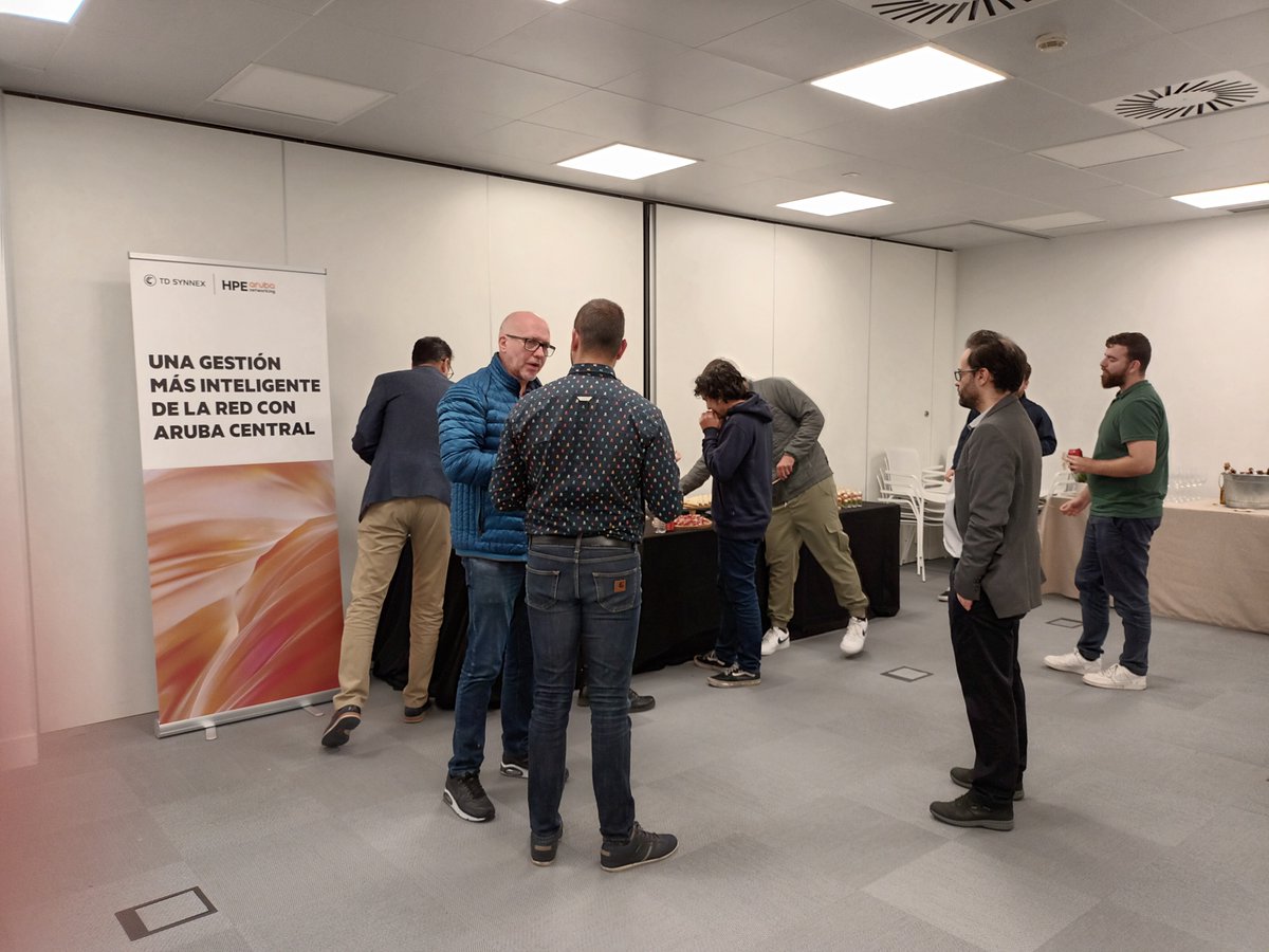 En nombre de todo el equipo de Aruba – TD SYNNEX, queremos agradecer a nuestros partners su asistencia a esta formación sobre la solución de red basada en la nube, Aruba Central.