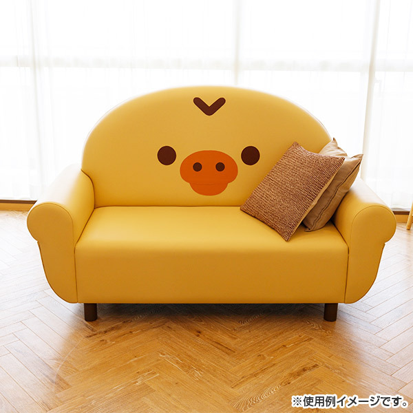 sanx_netshop's tweet photo. ＼10/27（金）数量限定受注開始🐥／

#リラックマ
#キイロイトリソファ（ワイド） が登場！🐥

2人でゆっくり座れるワイドサイズのソファでリビングでもごゆるりと…💭
サンエックスネットショップ限定商品です👀

数量限定なので、この機会をお見逃しなく▽
https://t.co/RZ9eMlcdRJ https://t.co/vEeS1RSmY6