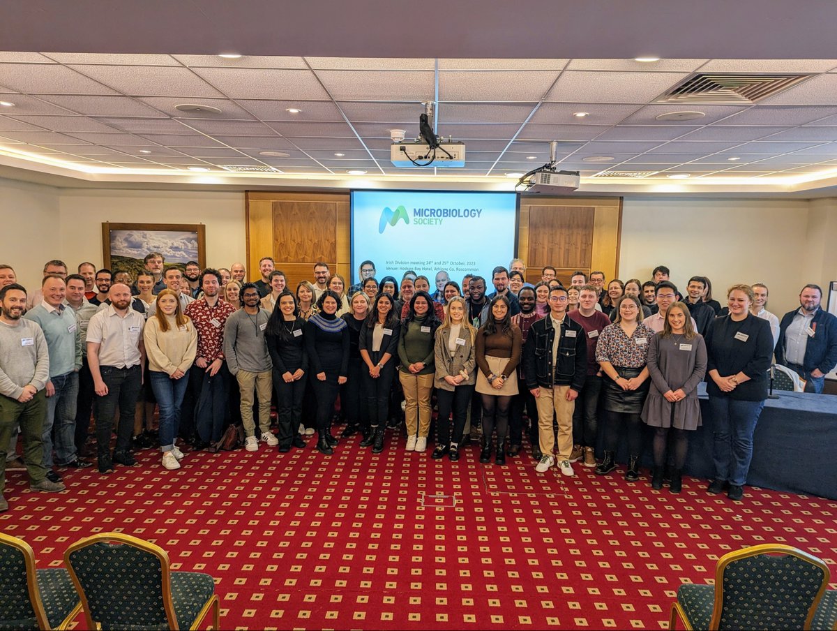 Thank you to everyone who attended #MicrobioIrish23 and contributed to making the meeting a success! We look forward to welcoming you to our other events throughout 2024: microb.io/2OXAKwJ.
