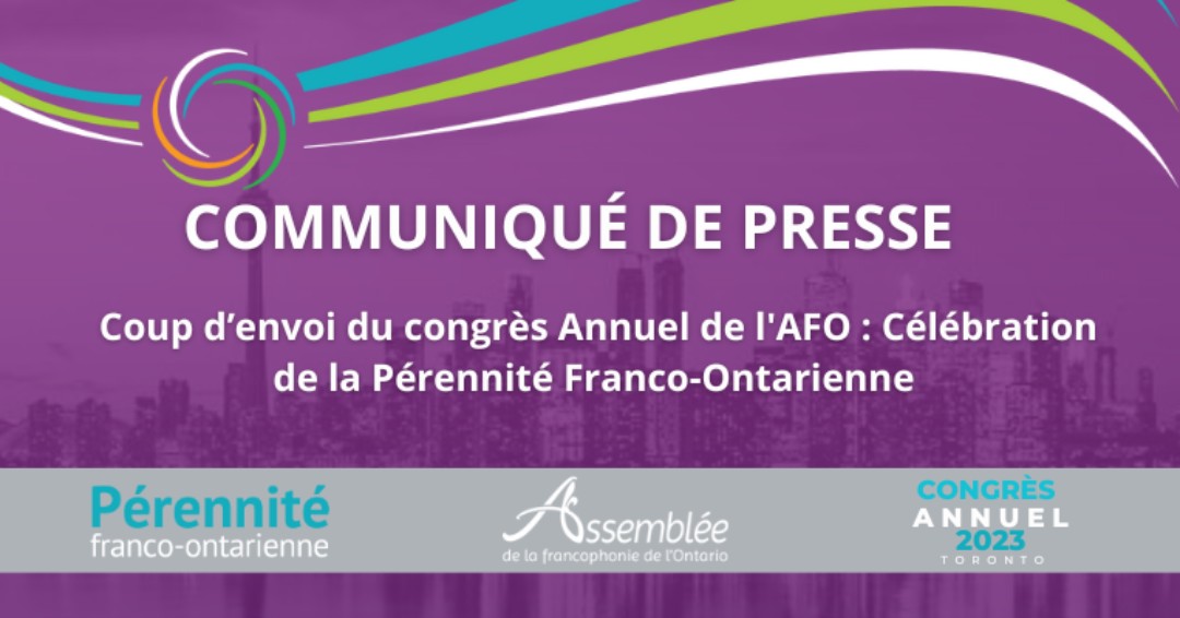 MonAssemblee's tweet photo. Les feux sont au vert pour le grand lancement du congrès annuel de l'Assemblée de la francophonie de l'Ontario (AFO). #ONfr #CongresAFO23 

Lisez communiqué  : https://t.co/ugEhd10NCr https://t.co/qu0zCwQ9S0