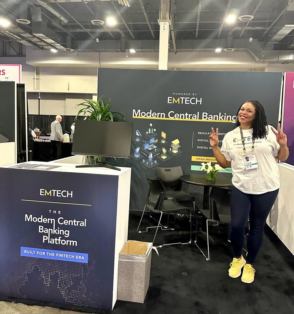 emtech_inc's tweet photo. Thank you! It was a pleasure to attend this year's #Money2020USA and intro our CBDC Innovation Kit to those who dropped by our booth!
Book a demo of our game-changing solution for fintechs in building digital assets: https://t.co/J2IqT4lsoC
#DigitalCash #ForModernCentralBanking https://t.co/lBgbGoo8mO