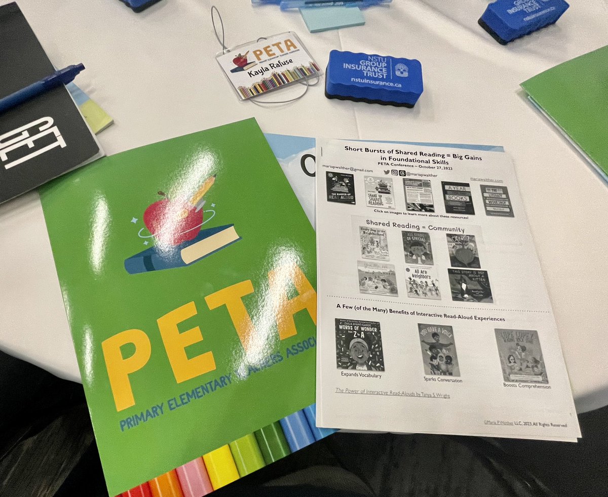 RafuseKayla's tweet photo. Short bursts of shared reading = Big gains in foundational skills. I'm so excited for the PETA conference today! https://t.co/Zv6WTBhOLc