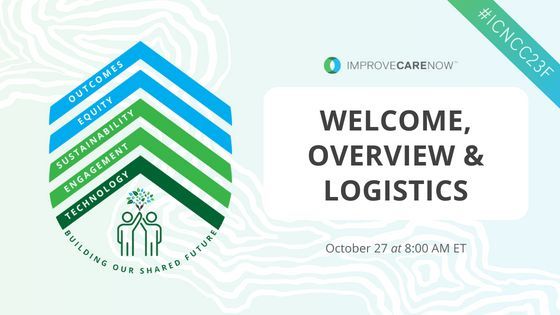 ImproveCareNow's tweet photo. Welcome - the final day of our Fall #CommunityConference starts now! We are excited to #AllTeach #AllLearn about #BuildingOurSharedFuture and continuing to transform care &amp; outcomes for young people with #IBD through #ImproveCareNow 💚 💙

Event hashtag ➝ #ICNCC23F https://t.co/tQQoVffaY9