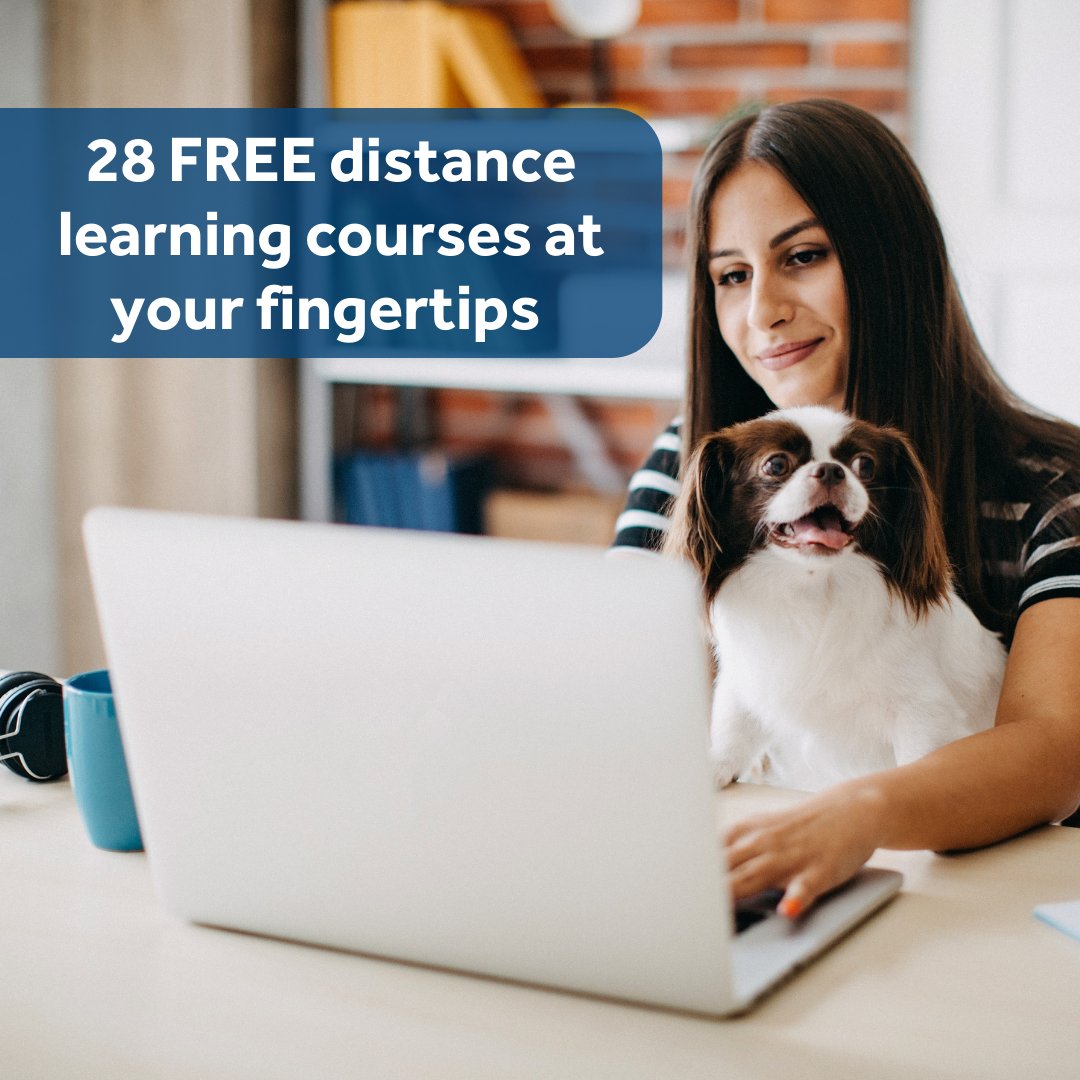 Unlock a world of career possibilities with #StrodeCollege! 🌍 We have 28 different distance learning courses that are 100% FREE. Learn anytime, anywhere, earning a nationally recognised qualification. Ready to take the next step? 🤩 #ApplyToday: ow.ly/BqRu50PWwil