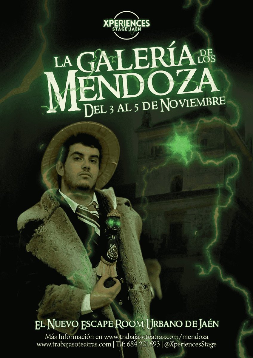 Jaen24h's tweet photo. ¡Jiennenses aventureros! 🔐🕵️

¿Listos para un EscapeRoom a lo grande?
El Palacio de los Mendoza te invita a sumergirte en un misterio que ha perdurado más de un siglo 😲 

🎫 Entradas disponibles el 27 

Más info en ➡️ https://t.co/0WAFbF83H2

#jaen #jaen24h #eventos #escaperoom https://t.co/vp7hAT367w