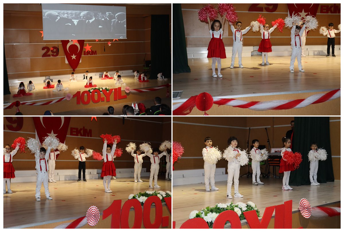 BkNevsehir's tweet photo. Bahçeşehir Koleji Nevşehir Kampüsü Anaokulu olarak Cumhuriyetimizin 100.yılını büyük bir coşkuyla kutladık. 
#BahçeşehirKoleji
@halisuluer https://t.co/CpljQrQKr6