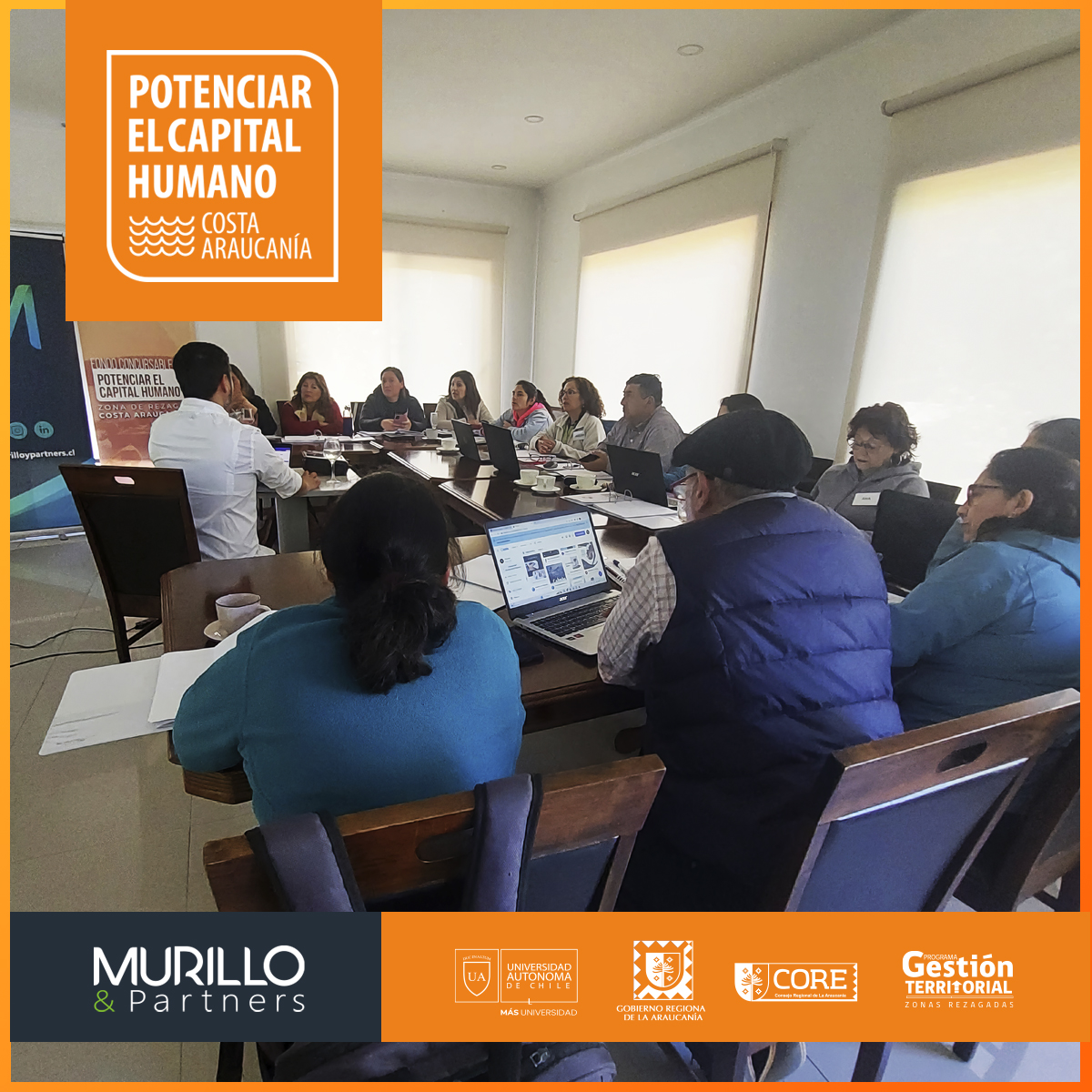 MurilloPartners's tweet photo. ¡Inicio de jornadas del Programa "Potenciar el Capital Humano ZR Costa Araucanía"! 💪
Este proyecto brinda una oportunidad de potenciar las habilidades técnicas de 30 emprendimientos de la zona; contribuyendo al desarrollo y competitividad de áreas específicas de cada negocio. https://t.co/vI27N6C1ze