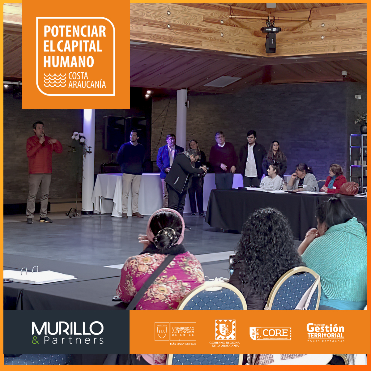 MurilloPartners's tweet photo. ¡Inicio de jornadas del Programa "Potenciar el Capital Humano ZR Costa Araucanía"! 💪
Este proyecto brinda una oportunidad de potenciar las habilidades técnicas de 30 emprendimientos de la zona; contribuyendo al desarrollo y competitividad de áreas específicas de cada negocio. https://t.co/vI27N6C1ze