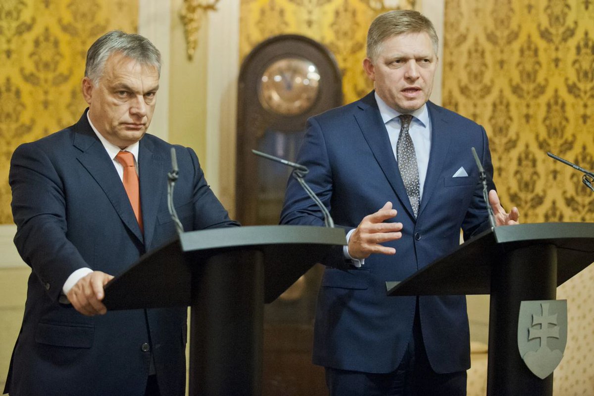 Gerashchenko_en's tweet photo. Hungary and Slovakia are against the allocation of a €50bn aid package to Ukraine from the EU fund.

According to Politico, citing an informed source in the EU diplomatic circles, this was not a surprise, as Viktor Orbán and Robert Fico had announced in advance that they would not support the project.

The Hungarian prime minister is sure that the EU support does not work, while the head of the Slovak government referred to the problems of corruption in Ukraine, the diplomat specified.

The EU budget update requires the support of all 27 EU members.

https://t.co/sgvc8AcNrC