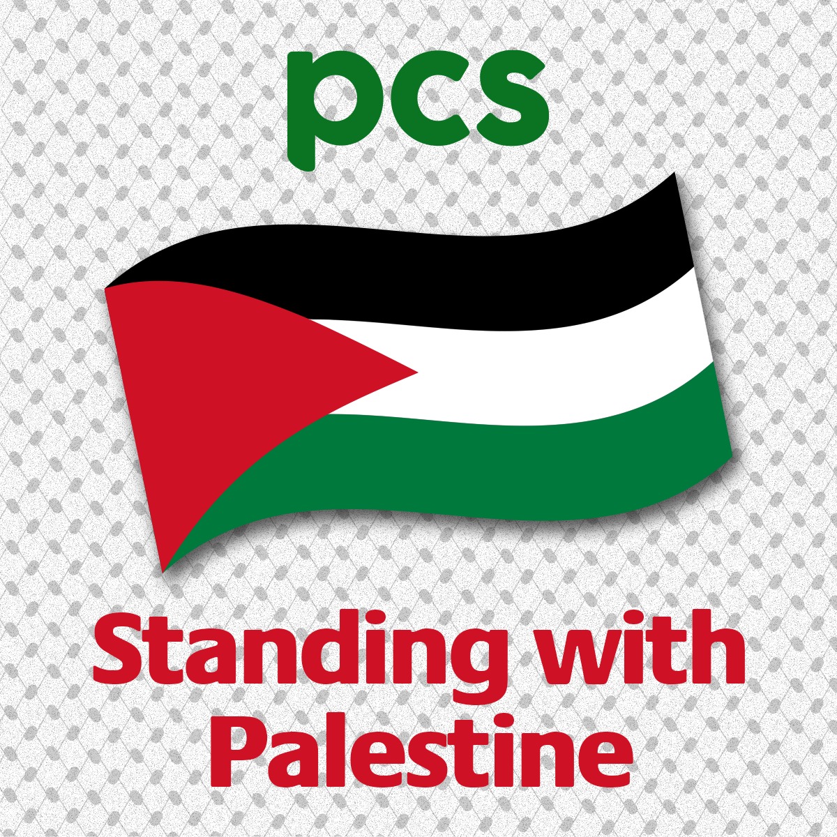 Trade unions have a long &amp; proud history of standing with oppressed people around the world.
PCS is affiliated to the Palestine Solidarity Campaign. 
Please get involved in local events &amp; demos this weekend.
Please find more information here: pcs.org.uk/news-events/ne…
<a href="/PSCupdates/">Palestine Solidarity Campaign</a>