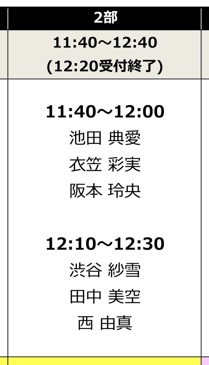 reio_skmt48's tweet photo. れーおちゃんのお見送りは、トップバッター!!!
11:40~12:00の20分間です!!!
#FRUTE でも一緒だった #池田典愛 ちゃんと、#衣笠彩実 ちゃんの3人とお見送りします✨
ぜひ、少しでも気になってる方は幕張でお見送り行ってみてください!
#渚サイコー https://t.co/7IjNp79Moi