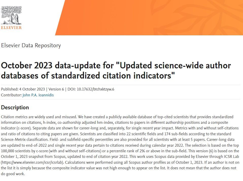 Varios investigadores de <a href="/GVAivia/">IVIA</a> incluidos en la lista de científicos más destacados del mundo acortar.link/VBOZ2K