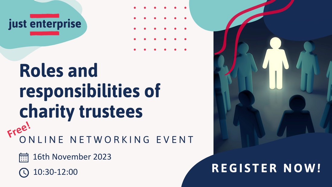 Impact Hub Inverness (@impacthubinv) on Twitter photo 🌟Join our online event on roles & responsibilities of charity trustees on 16th Nov!
Learn about the legal duties of a trustee, office bearer roles & broader principles of running a charity.
This event is free & run through the <a href="/JustEnterprise/">Just Enterprise</a> programme
eventbrite.com/e/703186388417… 🌟Join our online event on roles & responsibilities of charity trustees on 16th Nov!
Learn about the legal duties of a trustee, office bearer roles & broader principles of running a charity.
This event is free & run through the <a href="/JustEnterprise/">Just Enterprise</a> programme
eventbrite.com/e/703186388417…