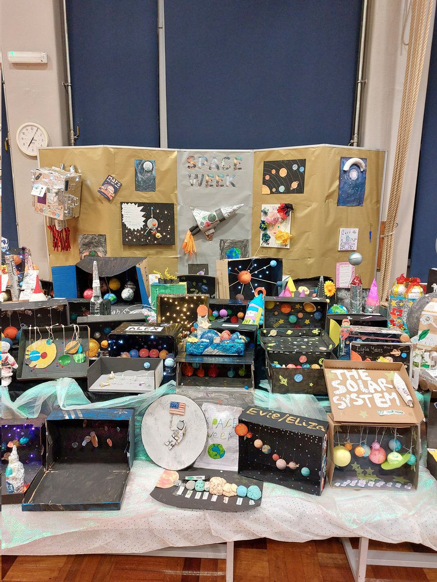 josephworkersch's tweet photo. Thank you to all the children and family members who created amazing 2Dand3D entries for our Space Week challenge. We were so impressed with the fantastic effort and skill on display. https://t.co/c1rXrLDbq6