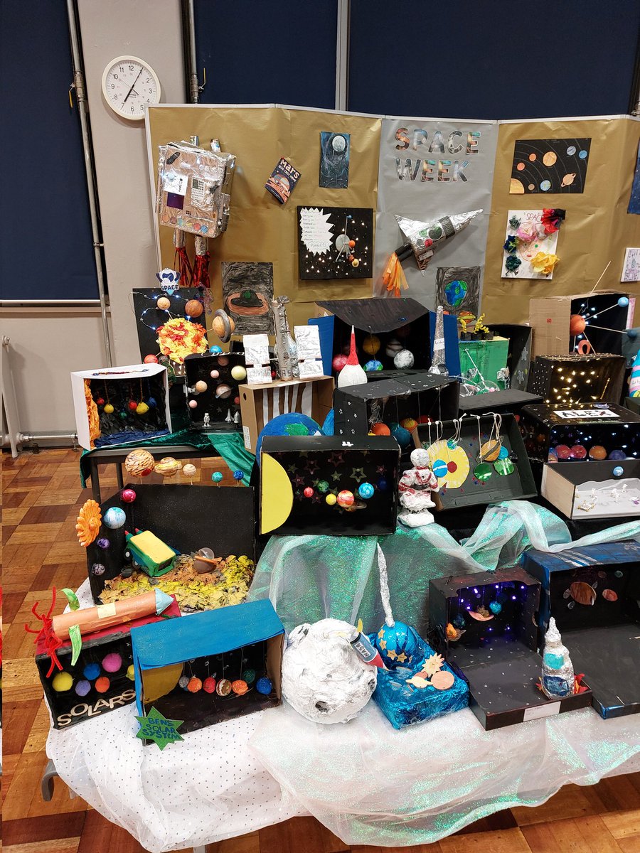josephworkersch's tweet photo. Thank you to all the children and family members who created amazing 2Dand3D entries for our Space Week challenge. We were so impressed with the fantastic effort and skill on display. https://t.co/c1rXrLDbq6