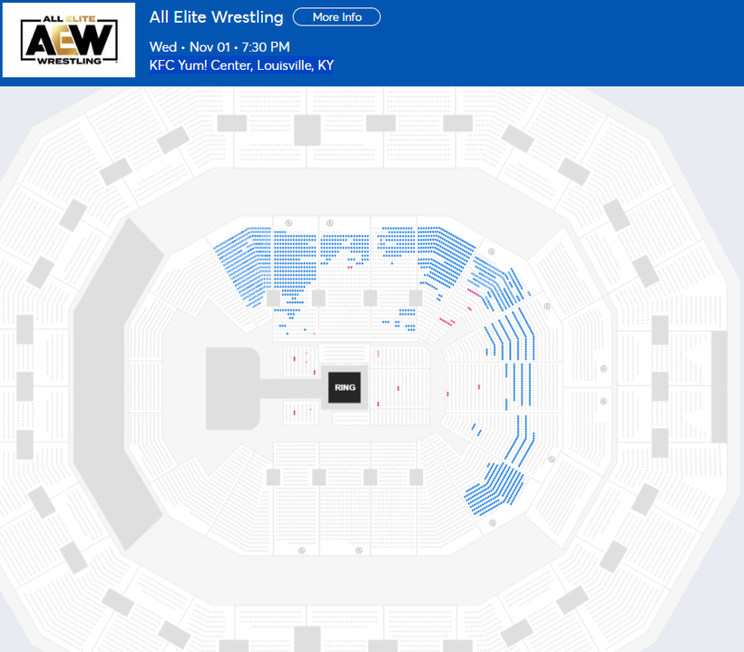 WrestleTix on X: The public on-sale for AEW in Washington, DC at the Capital  One Arena just went live. Another $20 section was added (as noted below in  red). As I pointed