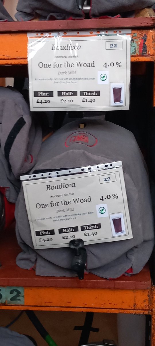 BoudiccaBrewing's tweet photo. It's Friday already @NorwichBeerFest 
#GoldenTorc and #OneForTheWoad are both available currently in #Blackfriars.
Other pics are St Andrew's Hall. https://t.co/6xCN1XwYjh