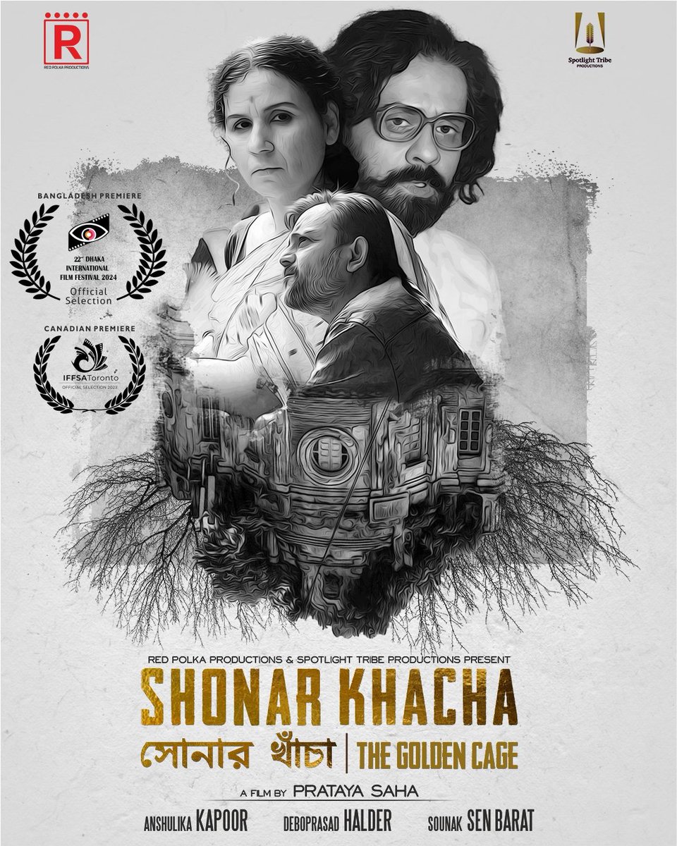 prataya_saha's tweet photo. We are absolutely delighted to announce that "Shonar Khacha -The Golden Cage", a poignant Bengali film, has been selected as an official entry at the prestigious 22nd Dhaka International Film

#oscarsrun #Awardwinning
#filmmaker #love #oscarsqualifying https://t.co/Gabyo4uK6k