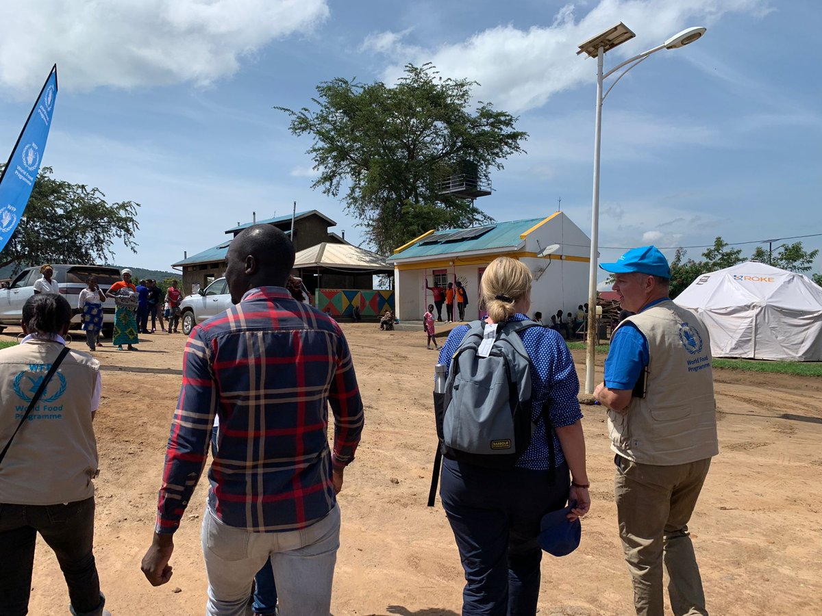 The UK is helping refugees here in #Uganda Nakivale Settlement, with basic needs on arrival and importantly - future focused support to help them become self reliant 🇺🇬🇬🇧