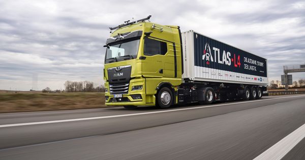 LT_Manager's tweet photo. Autonomer Lkw nimmt Kurs auf die Autobahn:: Projekt ATLAS-L4 von MAN Trucks auf Erfolgskurs https://t.co/PuORB3puCe https://t.co/2x47XjfsY2