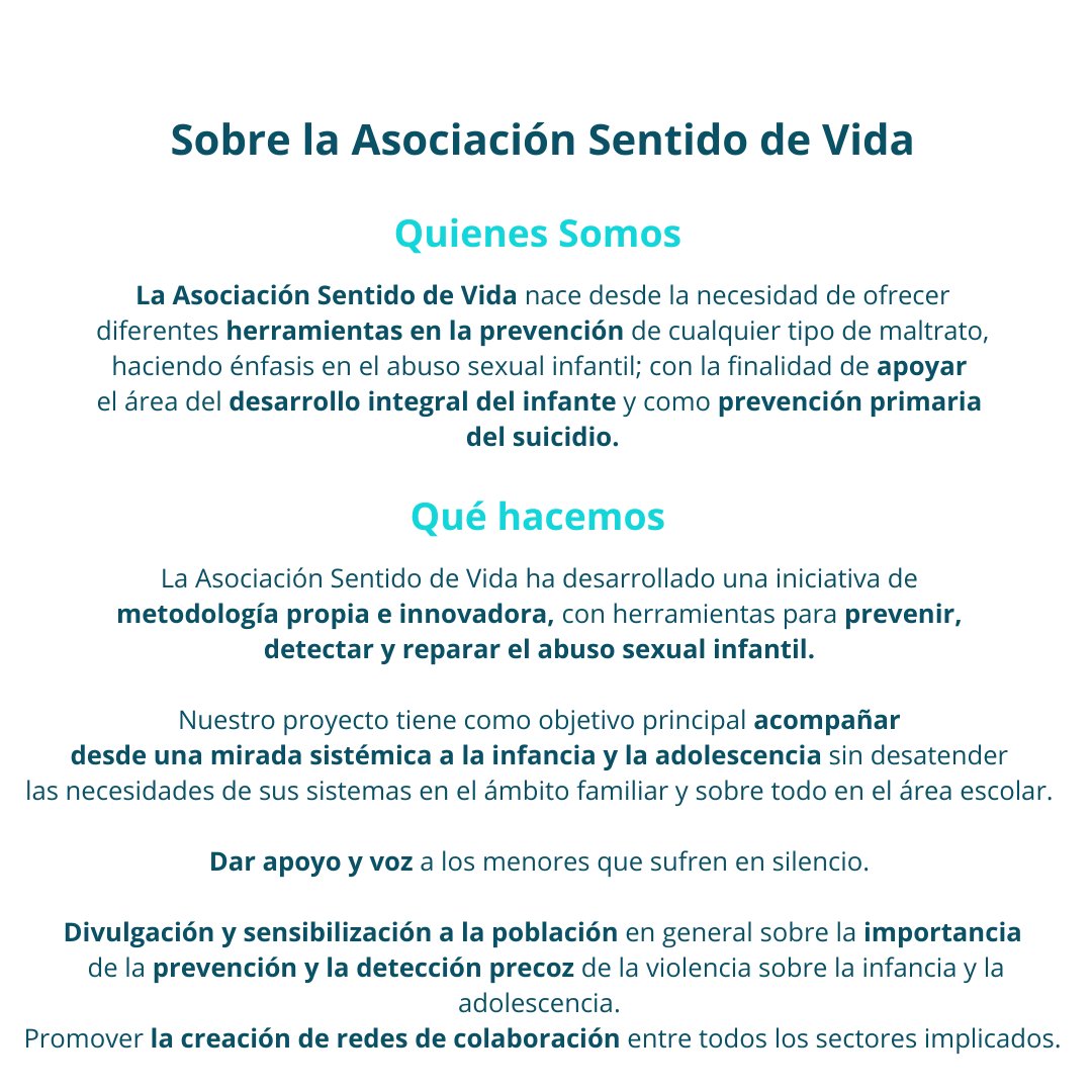 ¿Quieres apoyar el Día de la Infancia? Apúntate a la Conferencia “El maltrato infantil a través del análisis de sus indicadores” que organiza la Asociación Sentido de Vida, como una actividad del #HubUAH Comprometida. 15 de noviembre. ¡Inscríbete! lc.cx/q6AdrH
