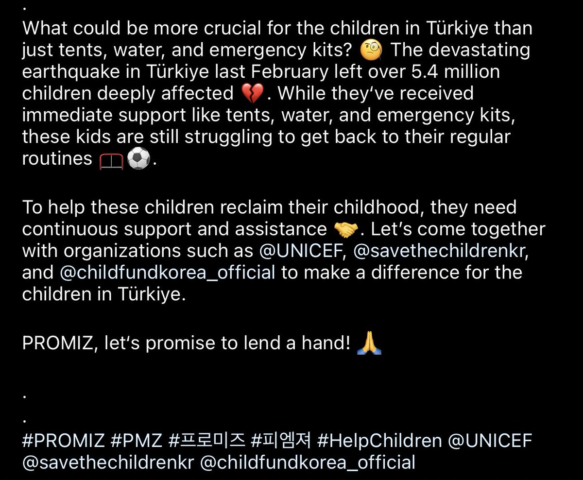 amorelmh's tweet image. LeeMinho and Promiz still didn’t forget about the devastating earthquake in Türkiye back in February 😭 they are calling people for help for children through the platforms they mentioned 🥹
He is an angel!!!! ❤️
Promiz is an angel!!! 🤍

#LeeMinho #Promiz #Türkiye