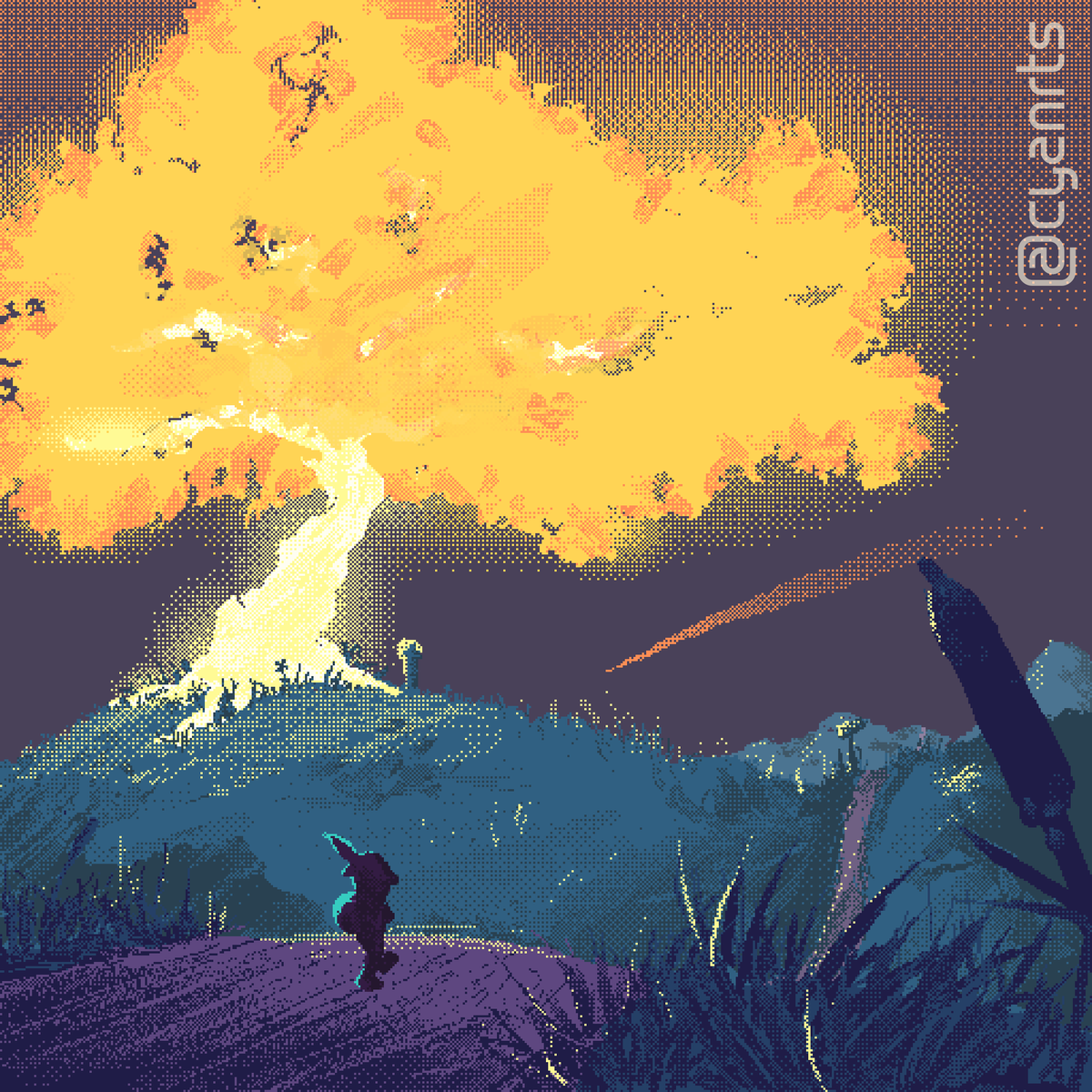 cyan_arts's tweet photo. @alvarojh_art I do pixel art! (and the occasional digital illustration) https://t.co/OFYlmBnwUd