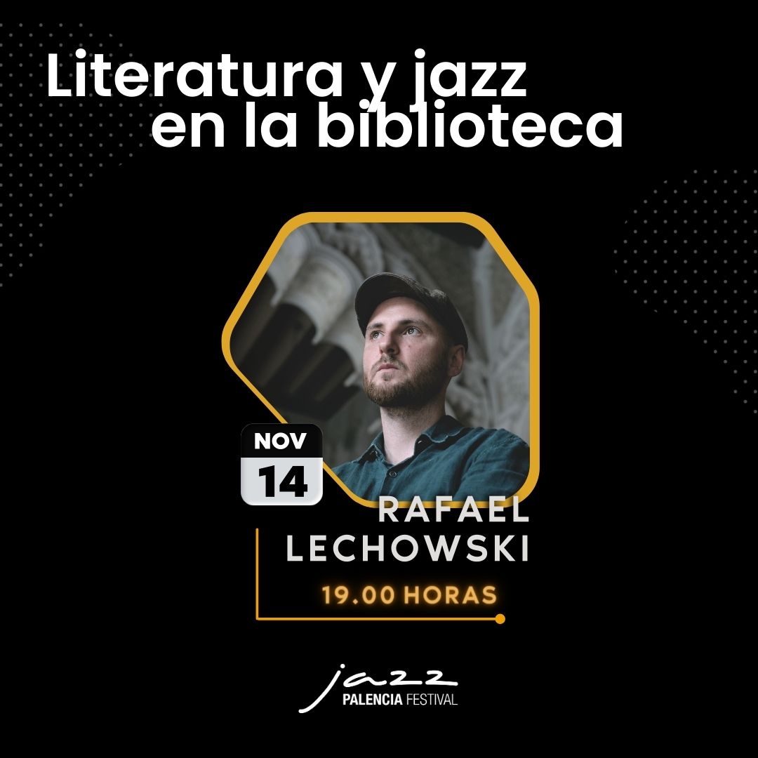 Literatura y Jazz 🔁Maridaje perfecto. Apunta estas dos citas:
👉Cesar Tejero Trio
🗓️ 8/11 a las 19 h.
📍Museo del Palencia
🔛Lectura del relato Ganador 'Ramos ópticos'

👉Rafael Lechowski 
🗓️ 14/11 a las 19 h. 
📍Biblioteca Pública

▶️Entrada gratuita💫 #jazzpalencia #palencia