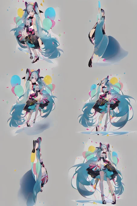 要素ががしゃがしゃ重なってる画像は難しいみたい。1. niji-journey2. Interactive WebUI : Zero123++3.  a Single Image to Consistent Multi-view Diffusion Base Model#マンガxAI勉強会 