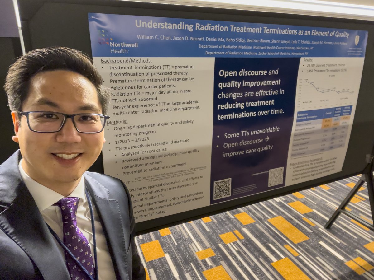 WilliamChenMD's tweet photo. ASCO Quality Care Symposium is underway!  
Posters up! 👍
Swing by A1 &amp; H18 to check them out.
#ASCOQLTY23

@JasonDNosrati @PottersMD @JoeHermanMD @LeilaTchelebi @BahoSidiqiMDMPH https://t.co/UFGVQcvGUz