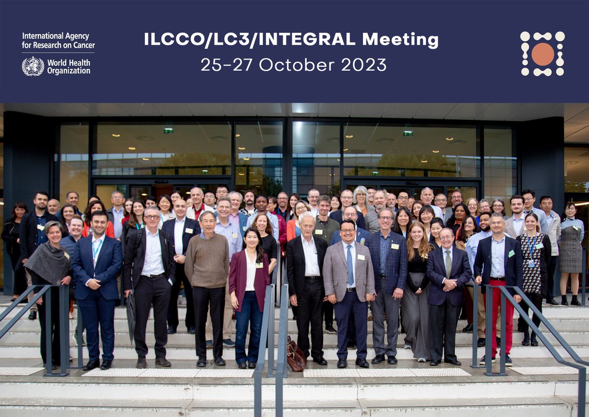 This week IARC hosted the 20th annual meeting of the International Lung Cancer Cohort Consortium (ILCCO), which brings together data and samples from around the world to study the #etiology, #prevention, and #earlydetection of #lungcancer. 

Learn more 👉 ilcco.iarc.who.int