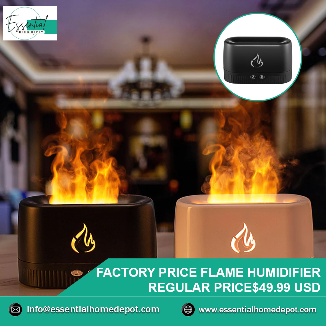 Essential_home_'s tweet image. This diffuser humidifier functioned is characterized by a unique flame that has three colors of flame, blue and purple so as to generate ubiquitous flame effects. Moreover, you can adjust the color of the flame at will.
essentialhomedepot.com/products/facto…
#FlameHumidifier #UniqueDesign