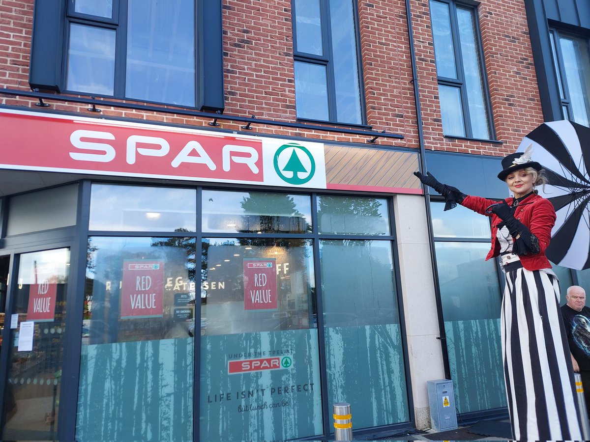 We're at SPAR Donacarney today celebrating their grand opening! 🥳 Pop in and say hello if you're nearby! 🎉